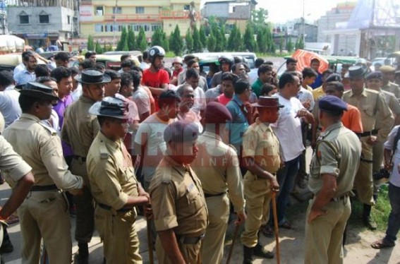 Tension grips public as mafia-raj hits Agartala City Tension grips public as mafia-raj hits Agartala City